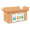 Idl Packaging 20 in x 10 in x 8 in Shipping Box, Kraft, Corrugate, Single Wall, 200#, 5 PK B-20108-5 - alternate 1
